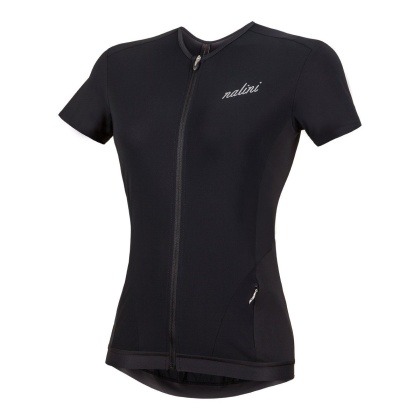 Джерси женское с коротким рукавом Nalini Ride Lady Jersey, чёрное 4000