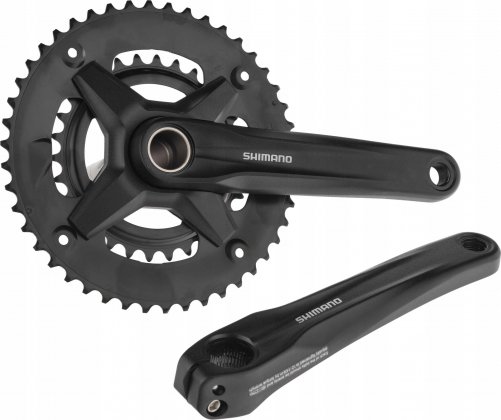 Система с интегрированным валом Shimano Acera FC-MT210-2, длина шатунов 175 мм, набор звёзд 46-30T, без защиты цепи