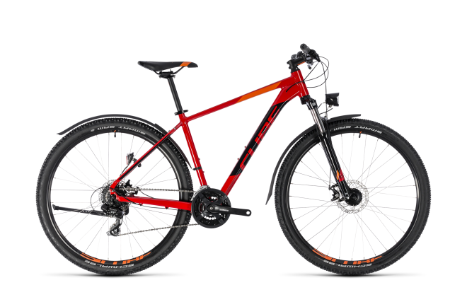 Велосипед Cube Aim Allroad 29 (2018) Red/Black