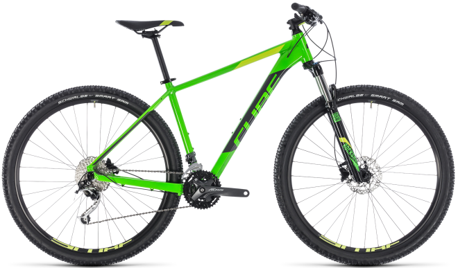 Велосипед Cube Analog 29 (2018) Flash Green/Grey