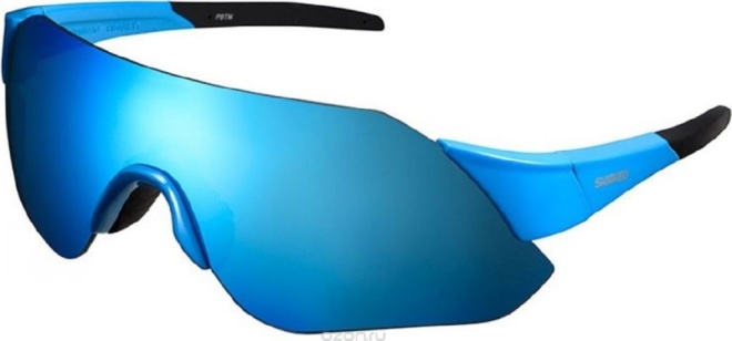 Очки спортивные Shimano Aerolite-ML, голубые Blue