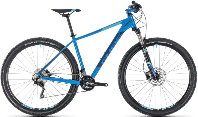 Велосипед Cube Attention SL 27.5 (2018) Aqua/Blue