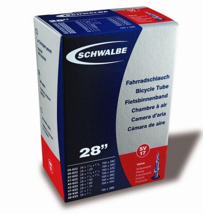 Камера Schwalbe SV 17 700x28C/45C, Standard, ниппель 40 мм ниппель Presta