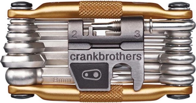 Набор инструментов Crankbrothers M19, золотистый Gold