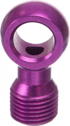 Коннектор Hope 90° Connector (Suit 5mm & S.S. Hose), пурпурный Purple
