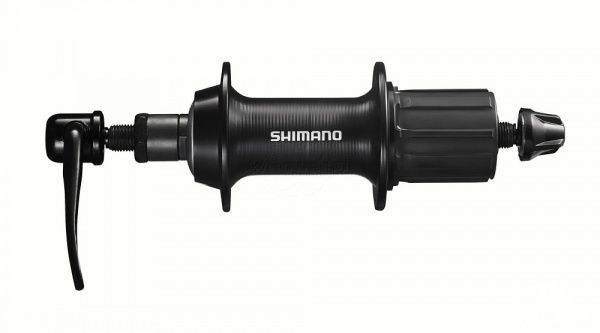 Втулка задняя Shimano Alivio FH-T4000, под ободные тормоза, 32H отверстия под спицы, ширина 135 мм, под эксцентрик QR 9 мм, для кассеты 8-10 скоростей, чёрная