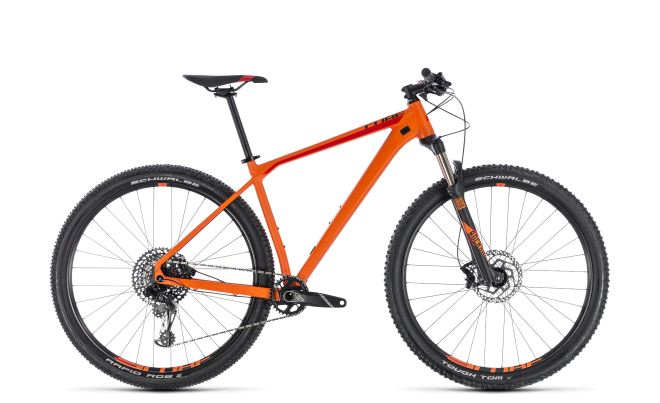 Велосипед Cube Reaction Race 27.5 (2018) Orange/Red