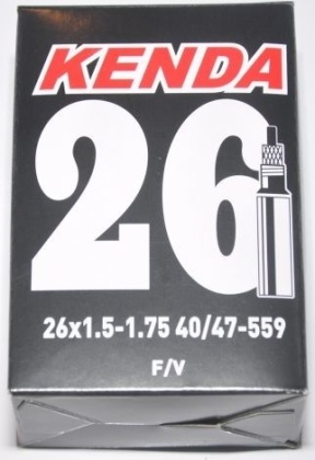 Камера Kenda Butyl bicycle tube 26x1.5/1.75 FV