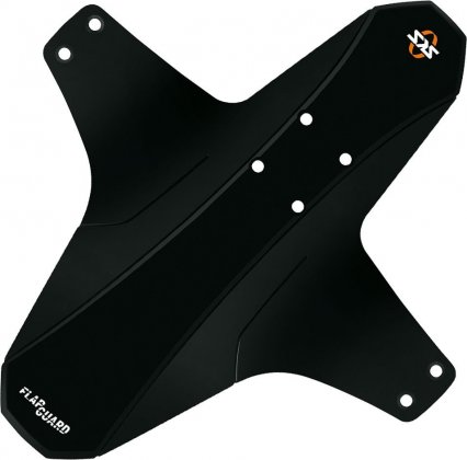 Крыло-щиток переднее SKS Flap Guard, чёрное с белыми надписями Black/White