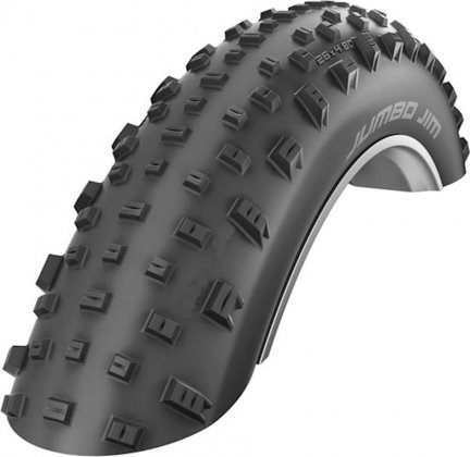 Покрышка Schwalbe Jumbo Jim 26x4.80 (120-559), Folding, Tubeless Easy, Evolution