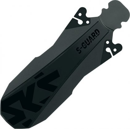 Крыло-щиток заднее SKS S-Guard Black, чёрное Black