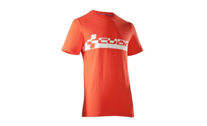 Футболка Cube T-Shirt Race Pilot, красная