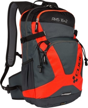 Рюкзак Cube AMS 16L+2, чёрно-красный