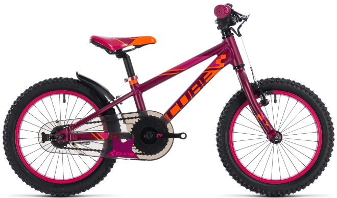 Велосипед Cube Kid 160 Girl (2018) Berry/Pink