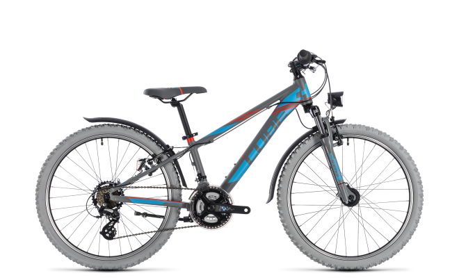 Велосипед Cube Kid 240 Allroad (2018) Grey/Blue