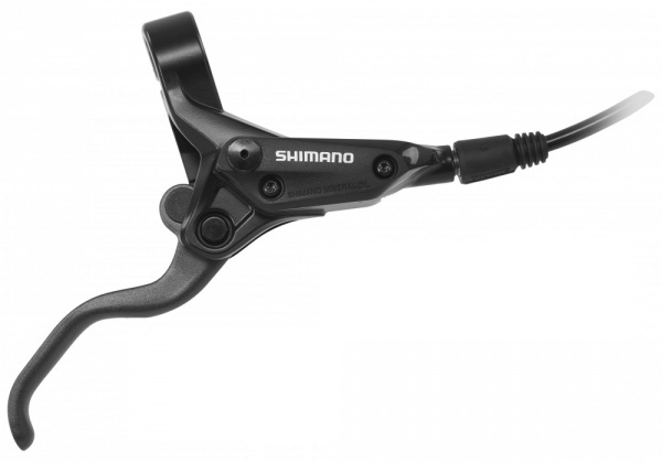 Ручка тормозная правая под дисковый гидравлический тормоз Shimano Alivio BL-M425, чёрная