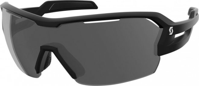 Очки спортивные Scott Spur Sunglasses Multi-Lens Case, чёрные Black/Matte Grey Clear/Red Enhancer