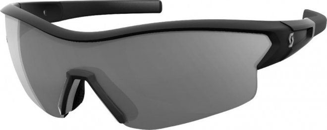 Очки спортивные Scott Leap Sunglasses Multi-Lens Case, чёрные Black/Glossy Grey/Clear Red
