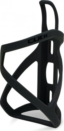 Флягодержатель Cube Bottle Cage HPP Left-Hand Sidecage, чёрный Matte Black/Glossy Black