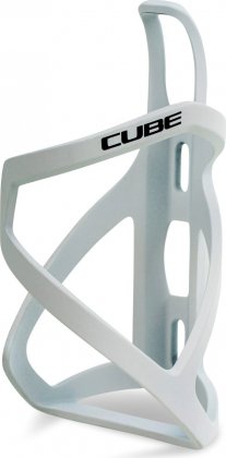 Флягодержатель Cube Bottle Cage HPP Left-Hand Sidecage, белый Matte White/Glossy Black