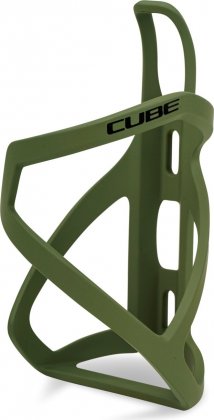 Флягодержатель Cube Bottle Cage HPP Left-Hand Sidecage, оливковый Matte Olive/Glossy Black