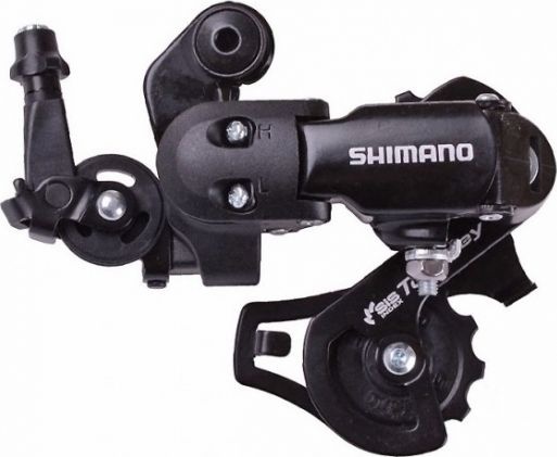 Переключатель скоростей задний Shimano Tourney RD-FT35, с креплением на болт