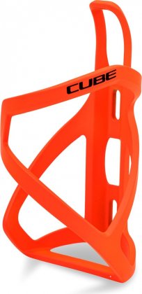 Флягодержатель Cube Bottle Cage HPP Left-Hand Sidecage, оранжевый Matte Orange/Glossy Black