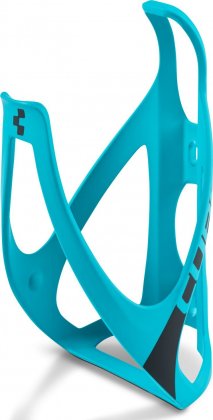 Флягодержатель Cube Bottle Cage HPP, матовый голубой с чёрными надписями Matte Turquoise/Black