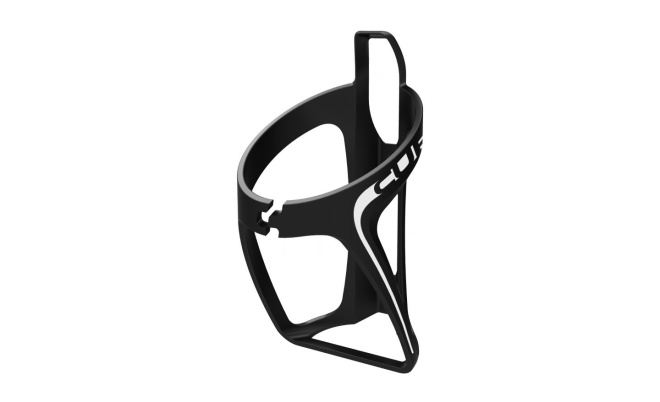 Флягодержатель Cube Bottle Cage HPP, чёрный с белыми элементами