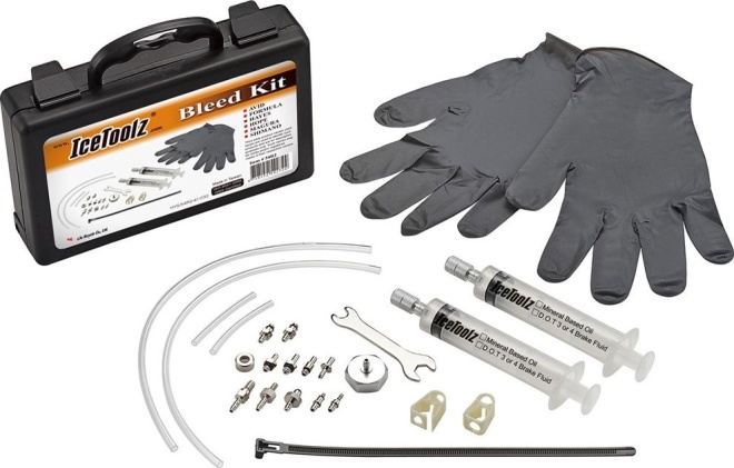 Набор для прокачки гидравлических тормозных систем IceToolz Bleed Kit