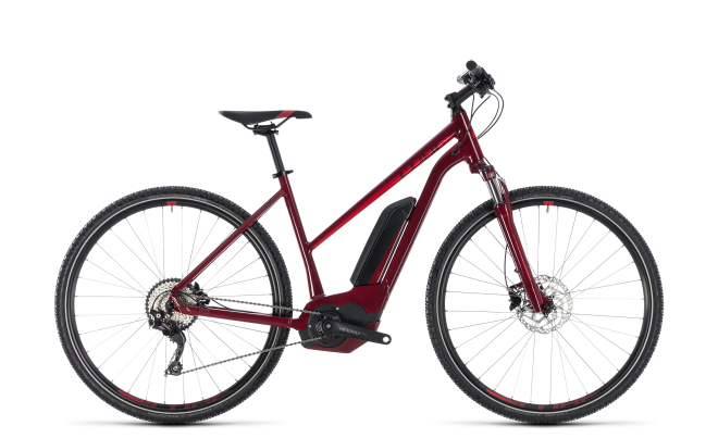 Велосипед Cube Cross Hybrid Pro 500 Trapeze (2018) Red