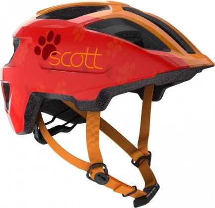 Шлем подростковый Scott Spunto Kid, красный Red/Orange