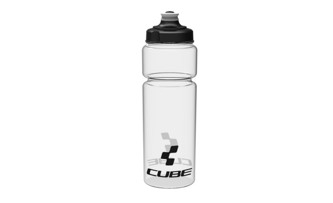 Фляга Cube Bottle 0.75L Icon, прозрачная Transparent