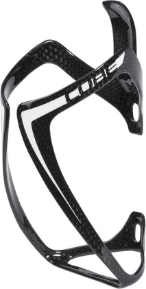 Флягодержатель Cube Bottle Cage HPC, глянцевый чёрно-белый Carbon White