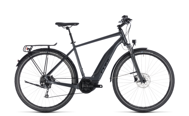 Велосипед Cube Touring Hybrid ONE 500 (2018) Iridium/Black