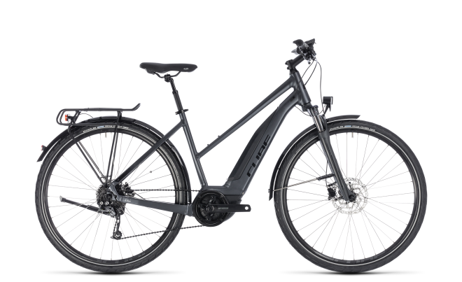 Велосипед Cube Touring Hybrid ONE 500 Trapeze (2018) Iridium/Black