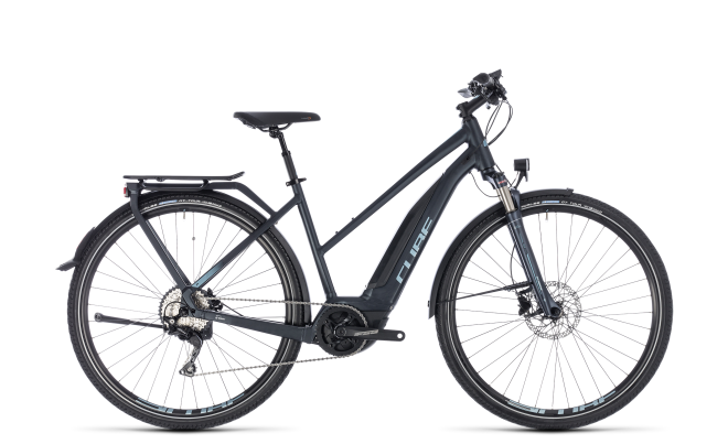 Велосипед Cube Touring Hybrid Pro 400 Trapeze (2018) Dark Navy/Blue