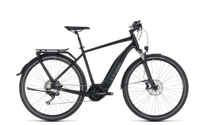 Велосипед Cube Touring Hybrid Exc 500 (2018) Black/Grey