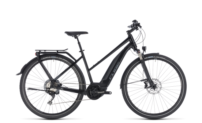 Велосипед Cube Touring Hybrid Exc 500 Trapeze (2018) Black/Grey