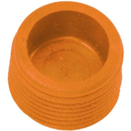 Заглушка в педаль Crankbrothers Plastic End Cap, оранжевая