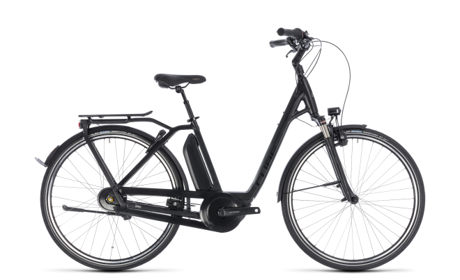 Велосипед Cube Town Hybrid Pro 500 Easy Entry (2018) Black/Grey