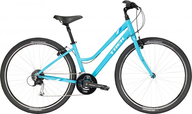 Велосипед Trek Verve 3 Women's (2018) California Sky Blue