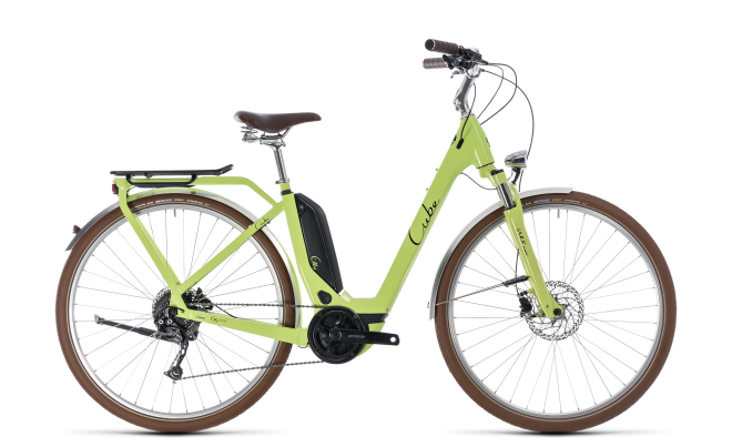 Велосипед Cube Elly Ride Hybrid 500 (2018) Green/Black