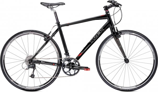 Велосипед Trek 7.5 FX (2014) Metallic Black