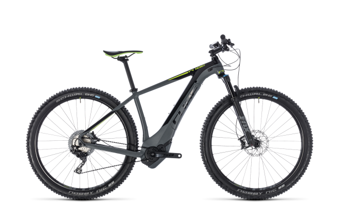 Велосипед Cube Reaction Hybrid SLT 500 29 (2018) Grey/Green