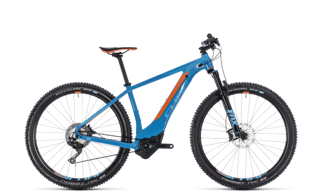 Велосипед Cube Reaction Hybrid SLT 500 29 (2018) Blue/Orange