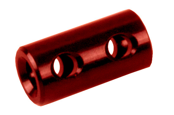 Бочонок для крепления спиц на ободе Crankbrothers Spoke Pin, длина 5.95 мм, 3 отверстия, красный Red