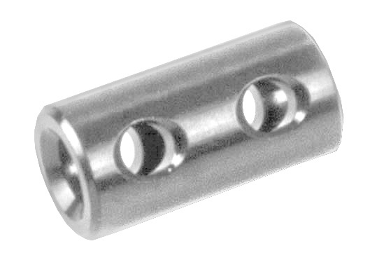 Бочонок для крепления спиц на ободе Crankbrothers Spoke Pin, длина 5.95 мм, 3 отверстия, серебристый Silver