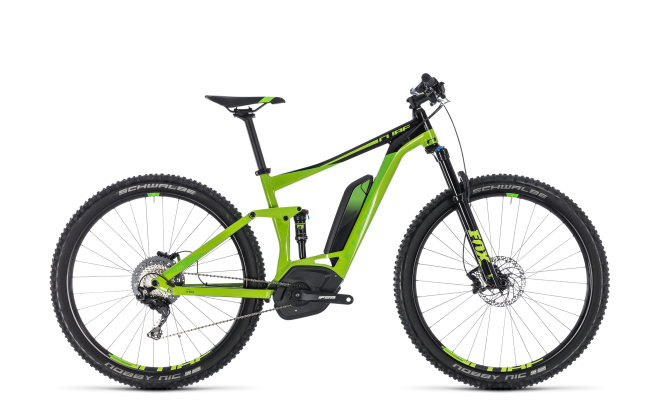 Велосипед Cube Stereo Hybrid 120 Exc 500 27.5 (2018) Green/Leaf Green