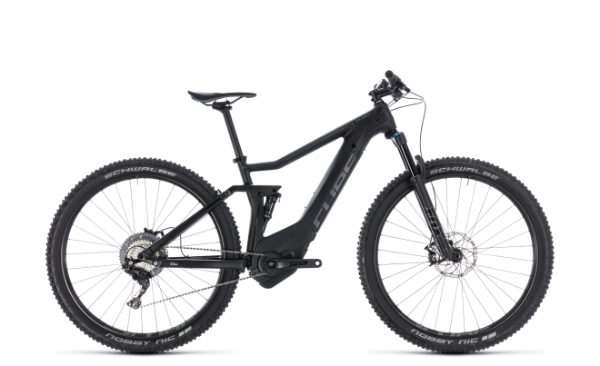 Велосипед Cube Stereo Hybrid 120 HPC Race 500 27.5 (2018) Black/Grey